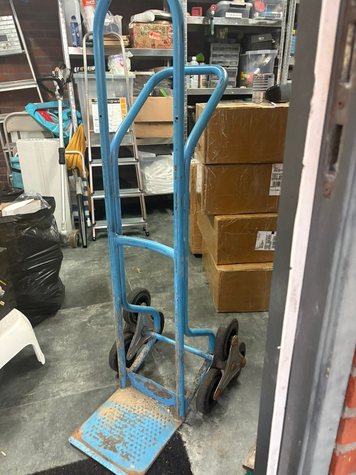 Steekwagen, Ophalen, Gebruikt, Steekwagen