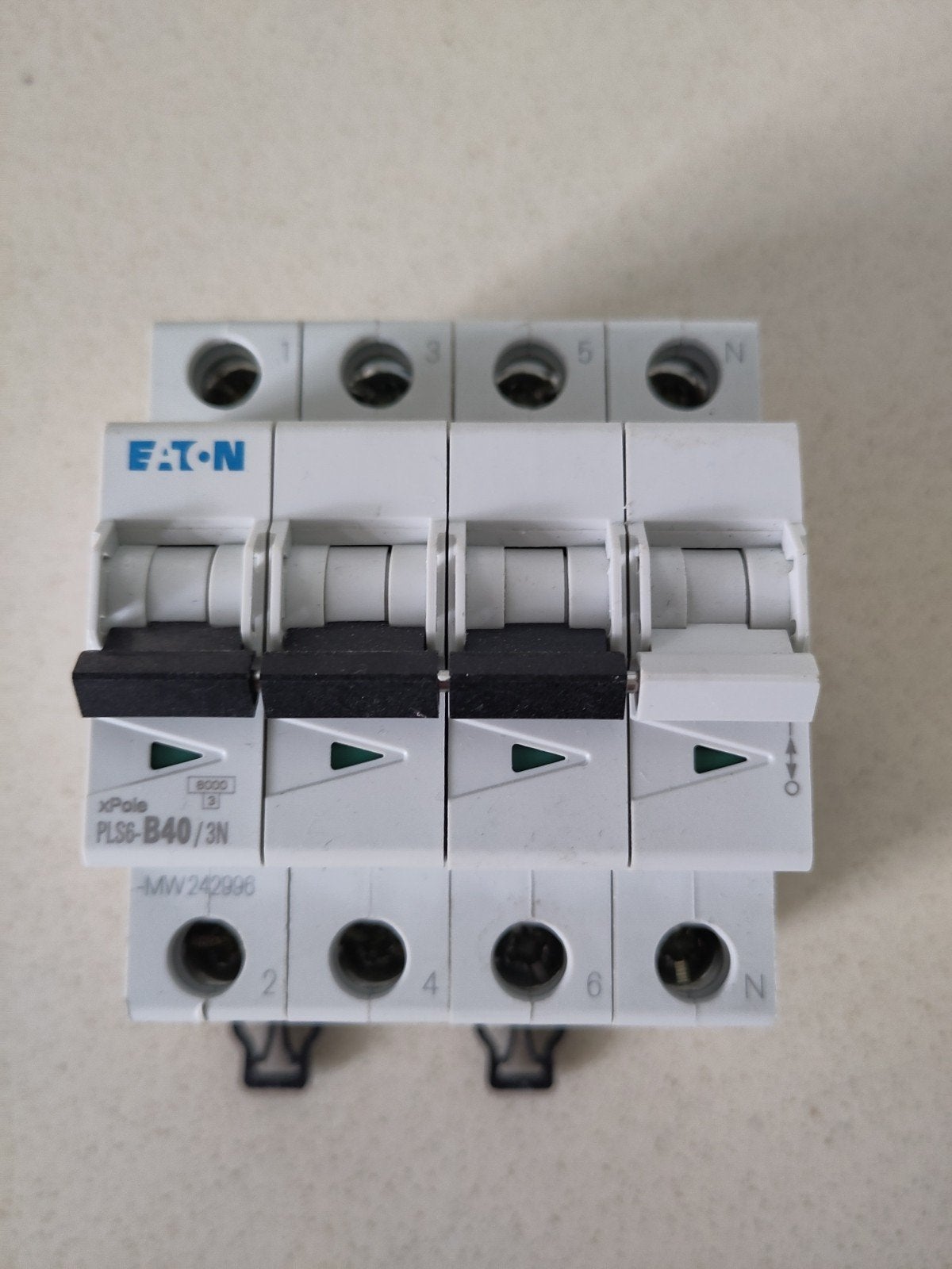 Eaton PLS6-B40/3N installatieautomaat, Ophalen of Verzenden, Overige typen