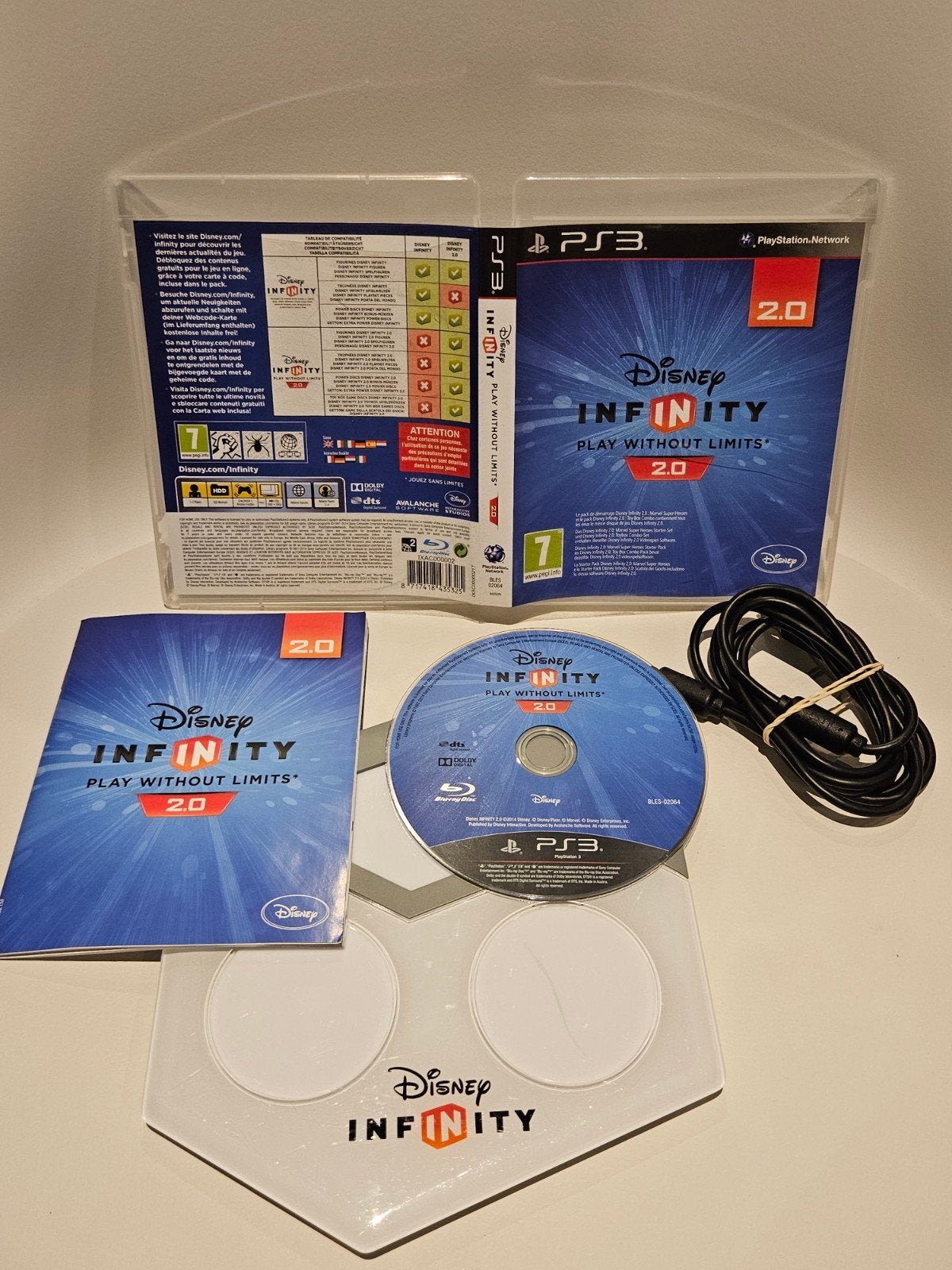 Disney Infinity 2.0 PS3 met portal, Spelcomputers en Games, Games | Sony PlayStation 3, Avontuur en Actie, 2 spelers, Ophalen of Verzenden