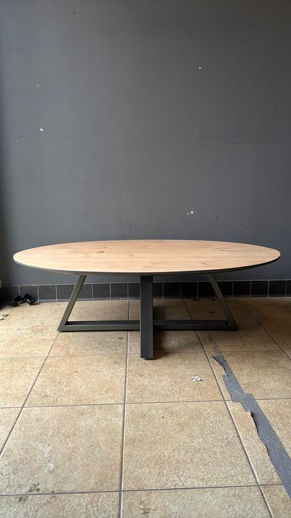 Henders en hazel salontafel, Ophalen, 100 tot 150 cm, 50 tot 100 cm, Zo goed als nieuw
