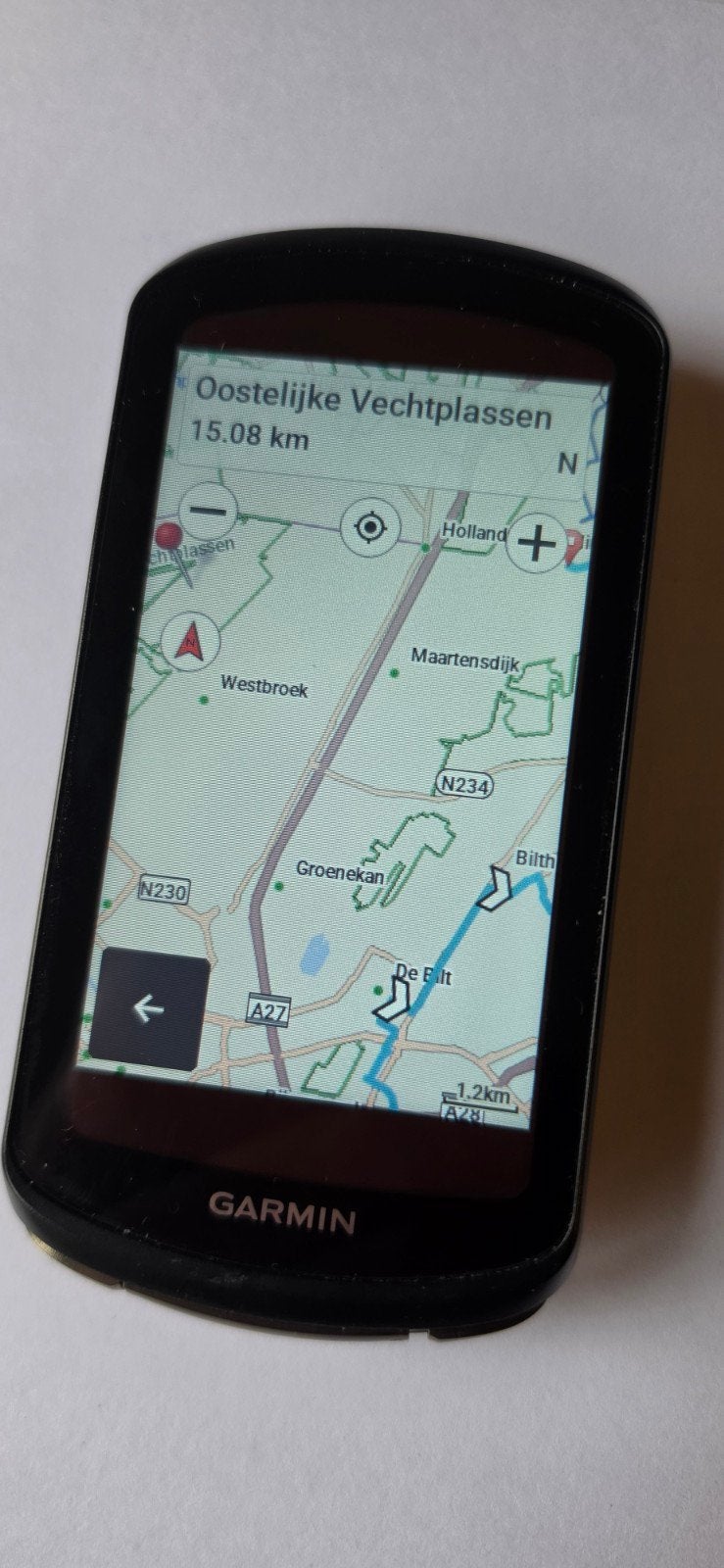 Garmin Edge 1040 Solar - Zo goed als nieuw, Fietsen en Brommers, Fietsaccessoires | Fietscomputers, Ophalen of Verzenden