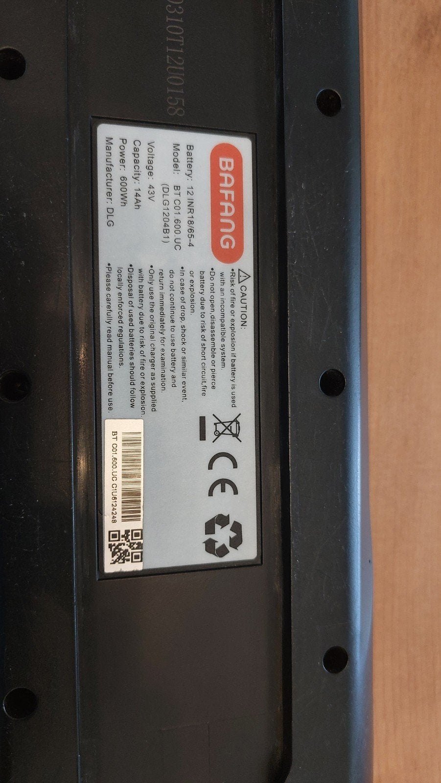 Bafang E-bike accu 600Wh - 100km bereik, Ophalen of Verzenden