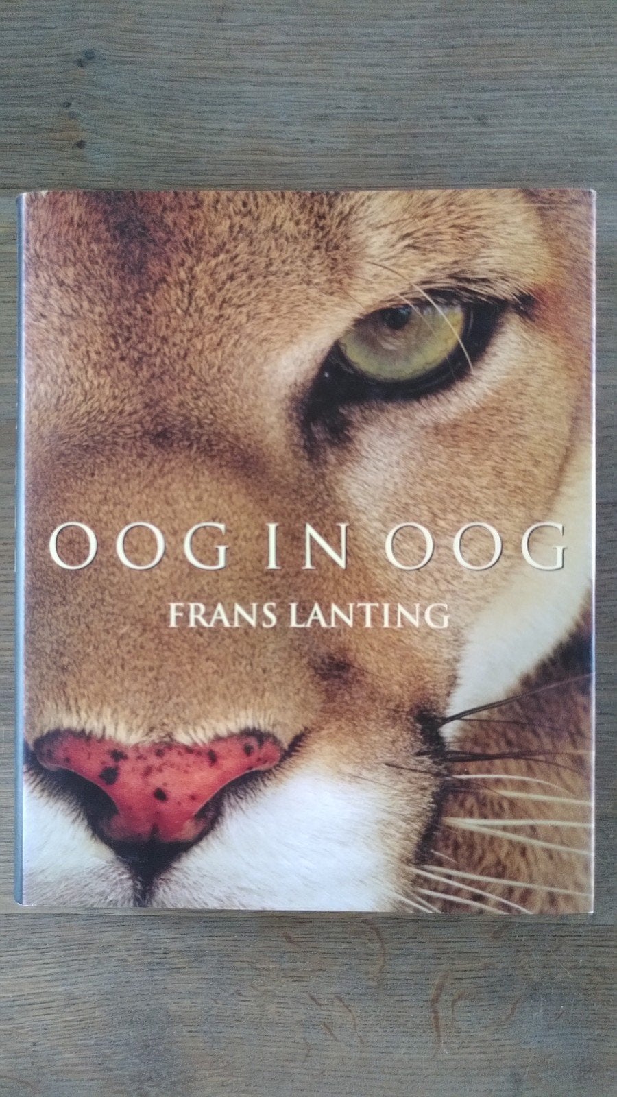 Frans Lanting - Oog in oog, Ophalen of Verzenden, Zo goed als nieuw, Overige onderwerpen, Frans Lanting