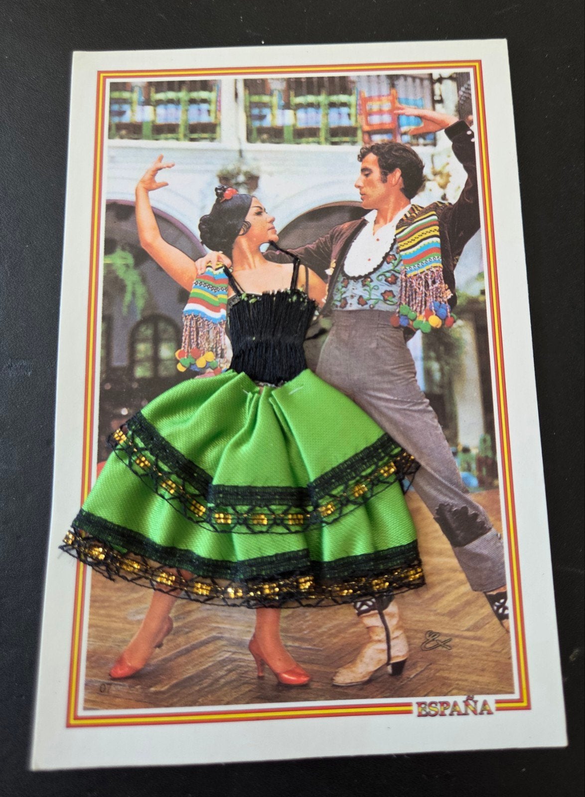 Spaanse Flamenco Dansers - Malaga 2001, Verzenden, 1980 tot heden, Gelopen, Kinderen