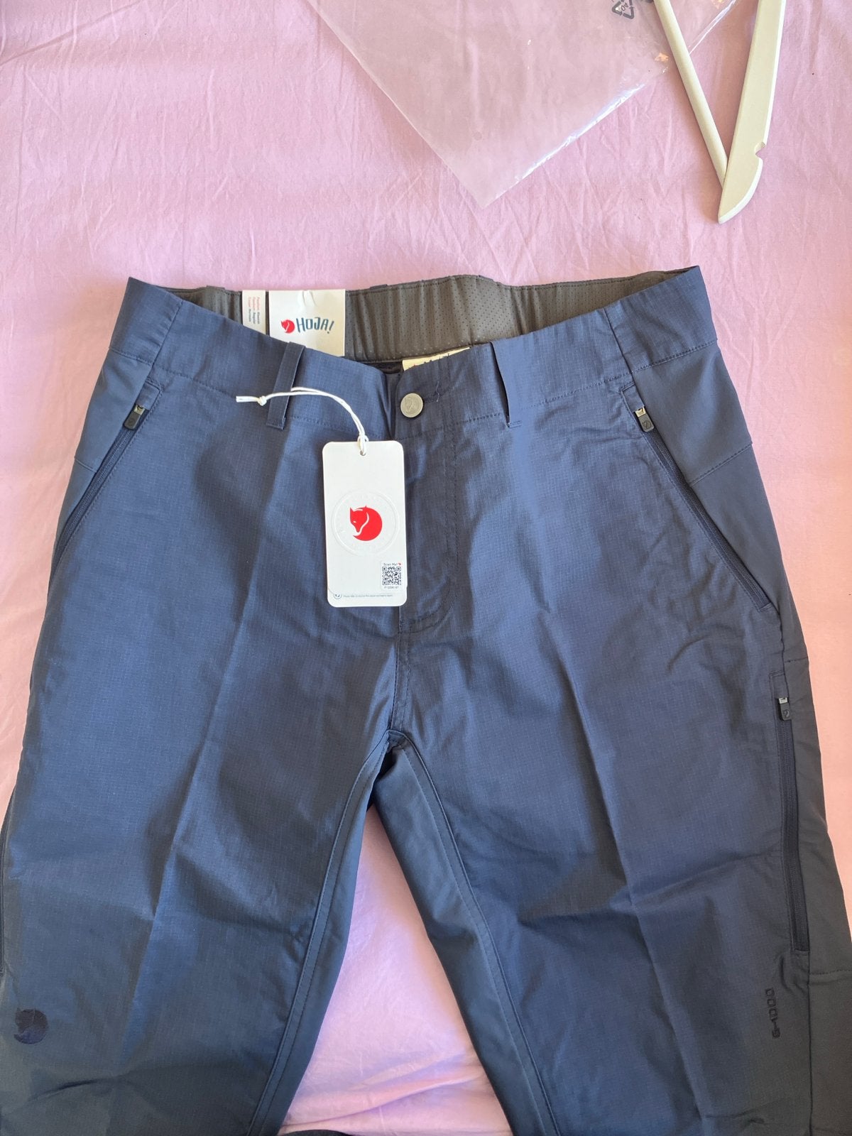 Fjällräven hoja hybrid Trousers - Nieuw met labels, Ophalen of Verzenden, Nieuw, Maat 48/50 (M), Blauw