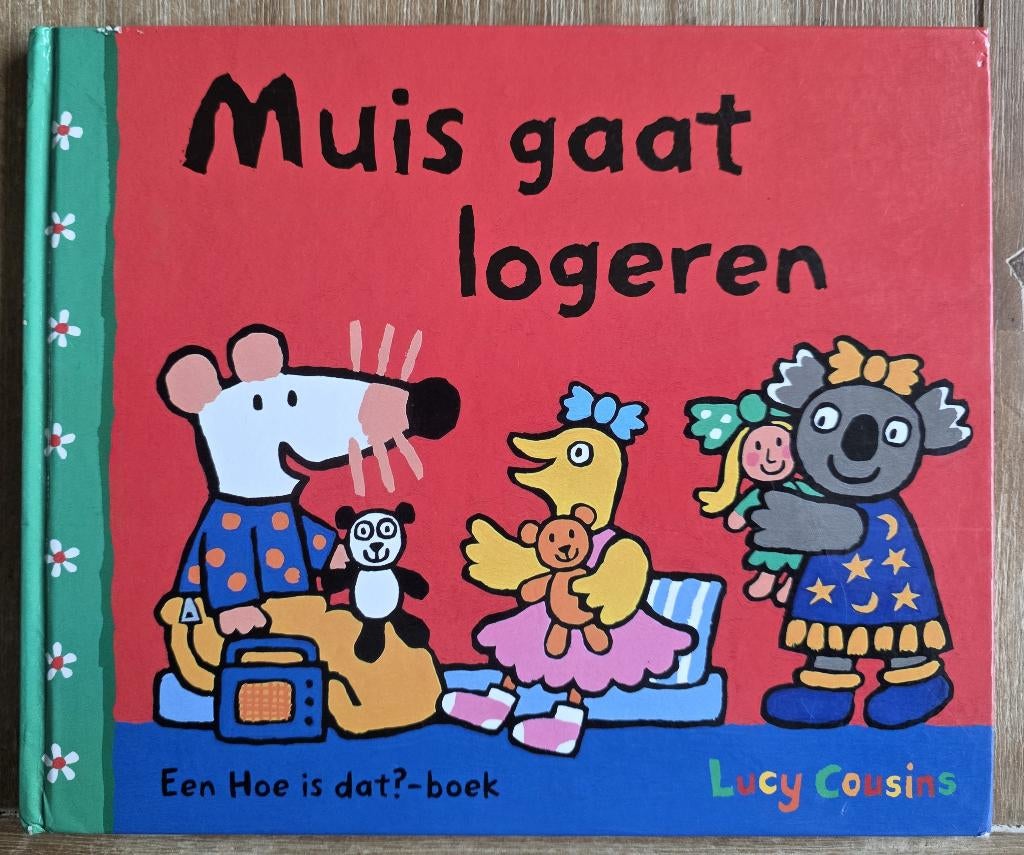 Muis gaat logeren - Lucy Cousins, Boeken, Ophalen of Verzenden, Gelezen, Lucy Cousins, 2 tot 3 jaar