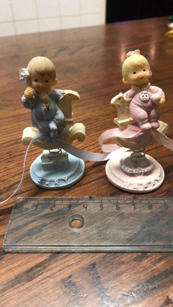 Geboorte Beeldje meisje of jongen, Ophalen of Verzenden, Nieuw