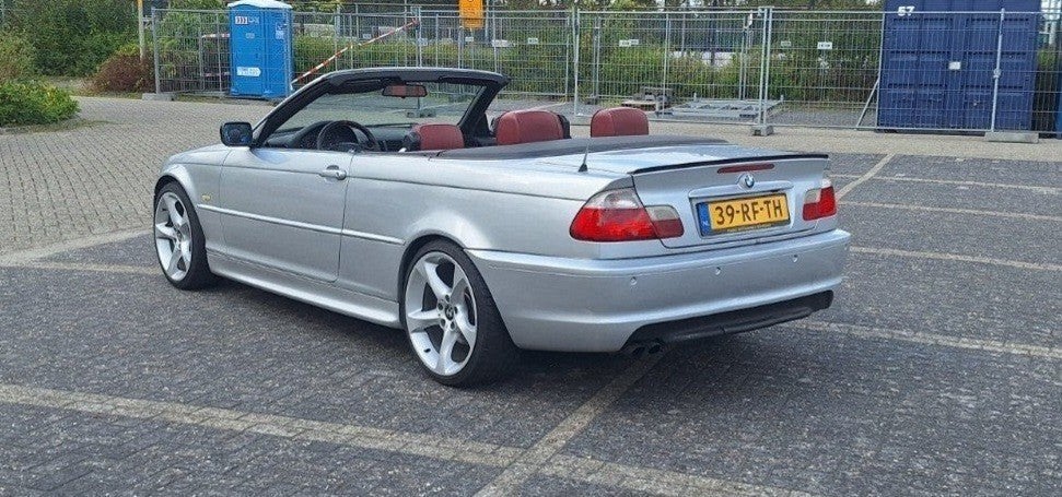 BMW 3-Serie 2.2 CI 320 Cabriolet AUT 2001 Grijs, Auto's, Achterwielaandrijving, Cabriolet, 4 stoelen, 163 pk