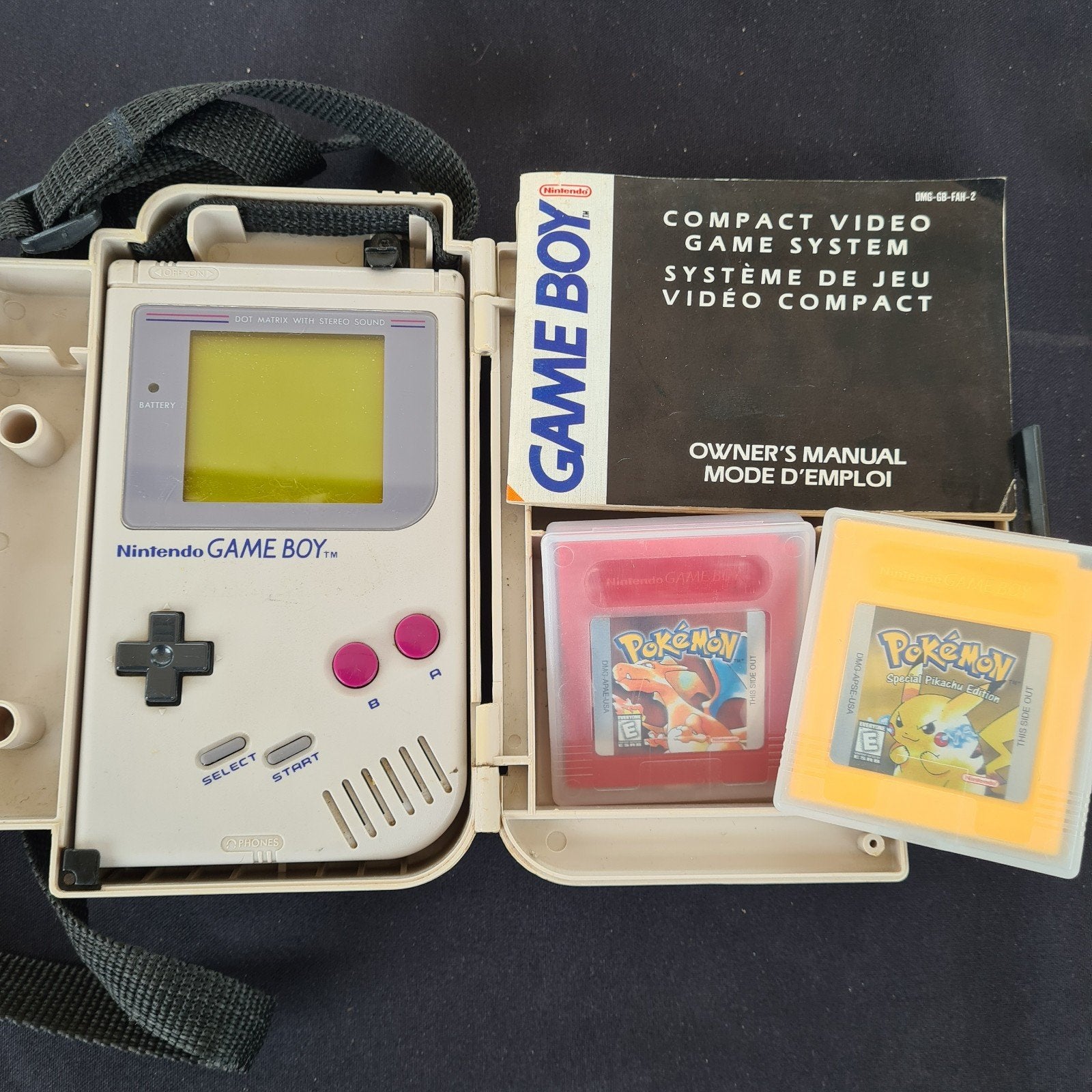 Gameboy classic &opberg koffer en games, Ophalen of Verzenden, Gebruikt