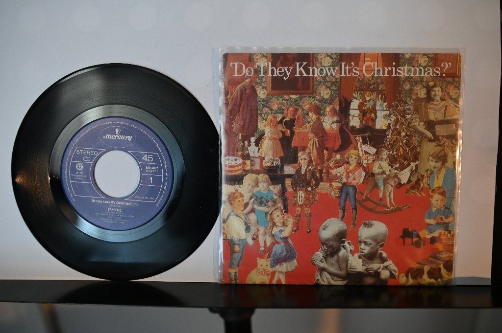Single 1984 Band Aid    Do they know it's Christmas, Cd's en Dvd's, Vinyl Singles, 7 inch, Zo goed als nieuw, Pop, Overige typen