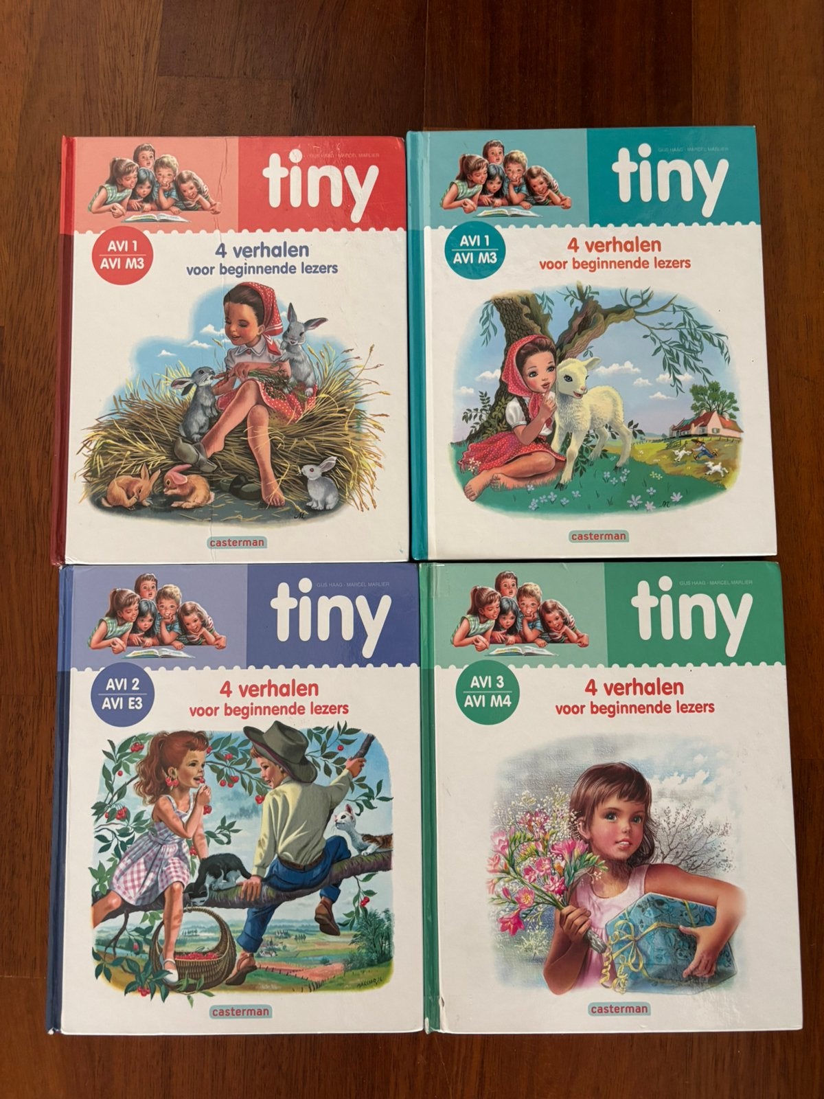 **Bundel Tiny leesboeken (4 stuks) – AVI 1 t/m M4**, Boeken, Kinderboeken | Jeugd | onder 10 jaar, Ophalen of Verzenden, Gelezen
