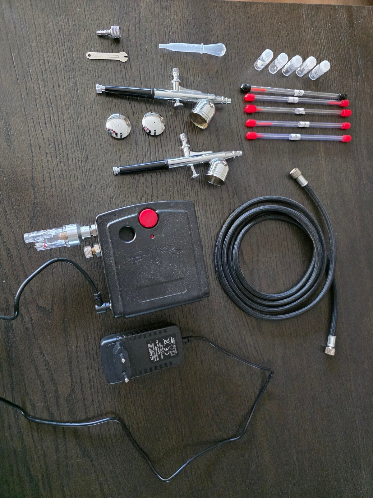 Airbrush set, Ophalen of Verzenden, Gebruikt, Groter dan 1:32