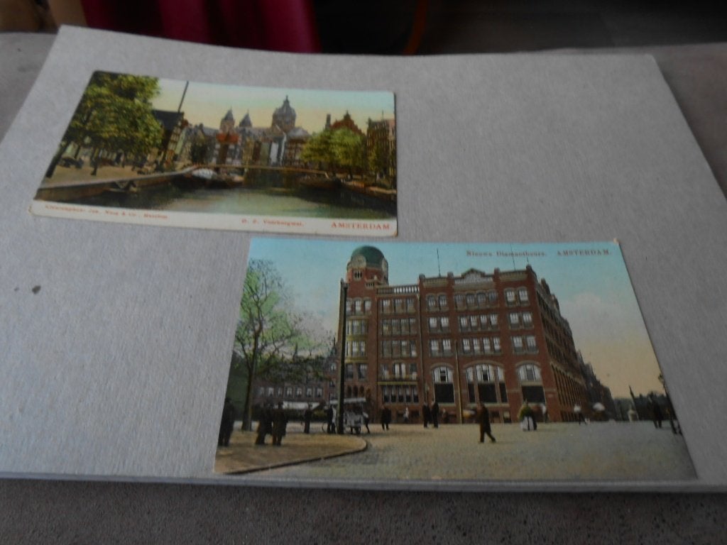 AMSTERDAM, Ophalen of Verzenden, Voor 1920, Gelopen, Noord-Holland