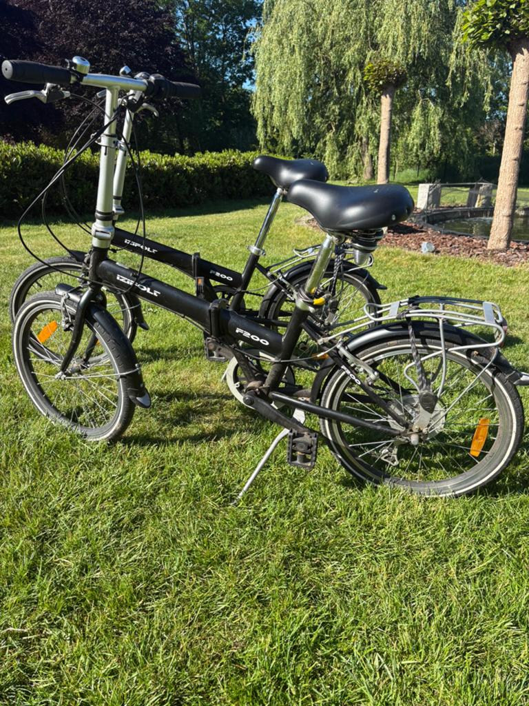 2 vouwfietsen, merk Popal Izifolt 200, 20 inch, 20 inch of meer, Gebruikt, Versnellingen, Ophalen