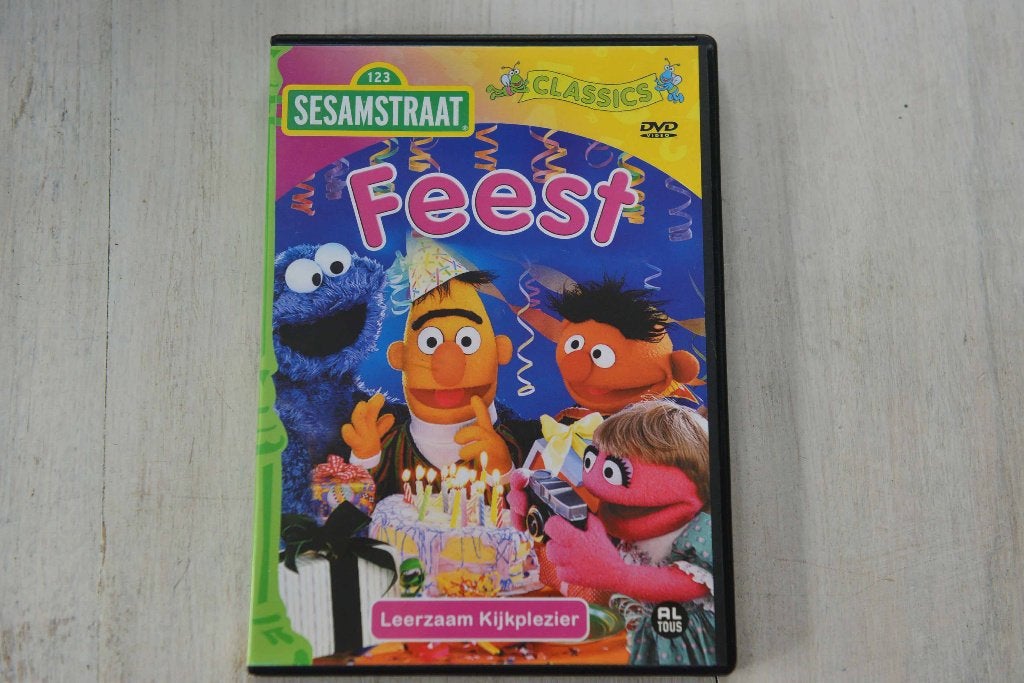 SESAMSTRAAT == Feest Leerzaam Kijkplezier 30 jaar, Cd's en Dvd's, Verzenden, Alle leeftijden, Nederlands, Overige genres