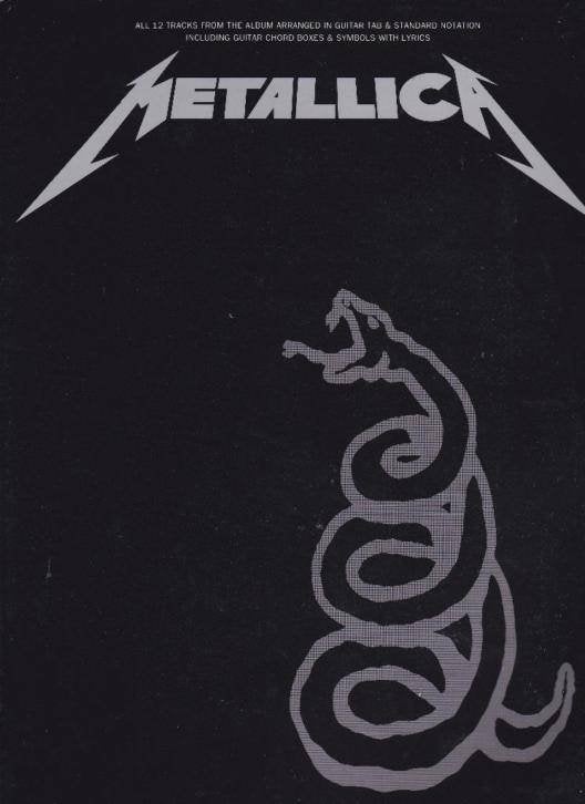gitaar--Metallica: The Black Album (TAB), Overige genres, Ophalen of Verzenden, Artiest of Componist, Gitaar