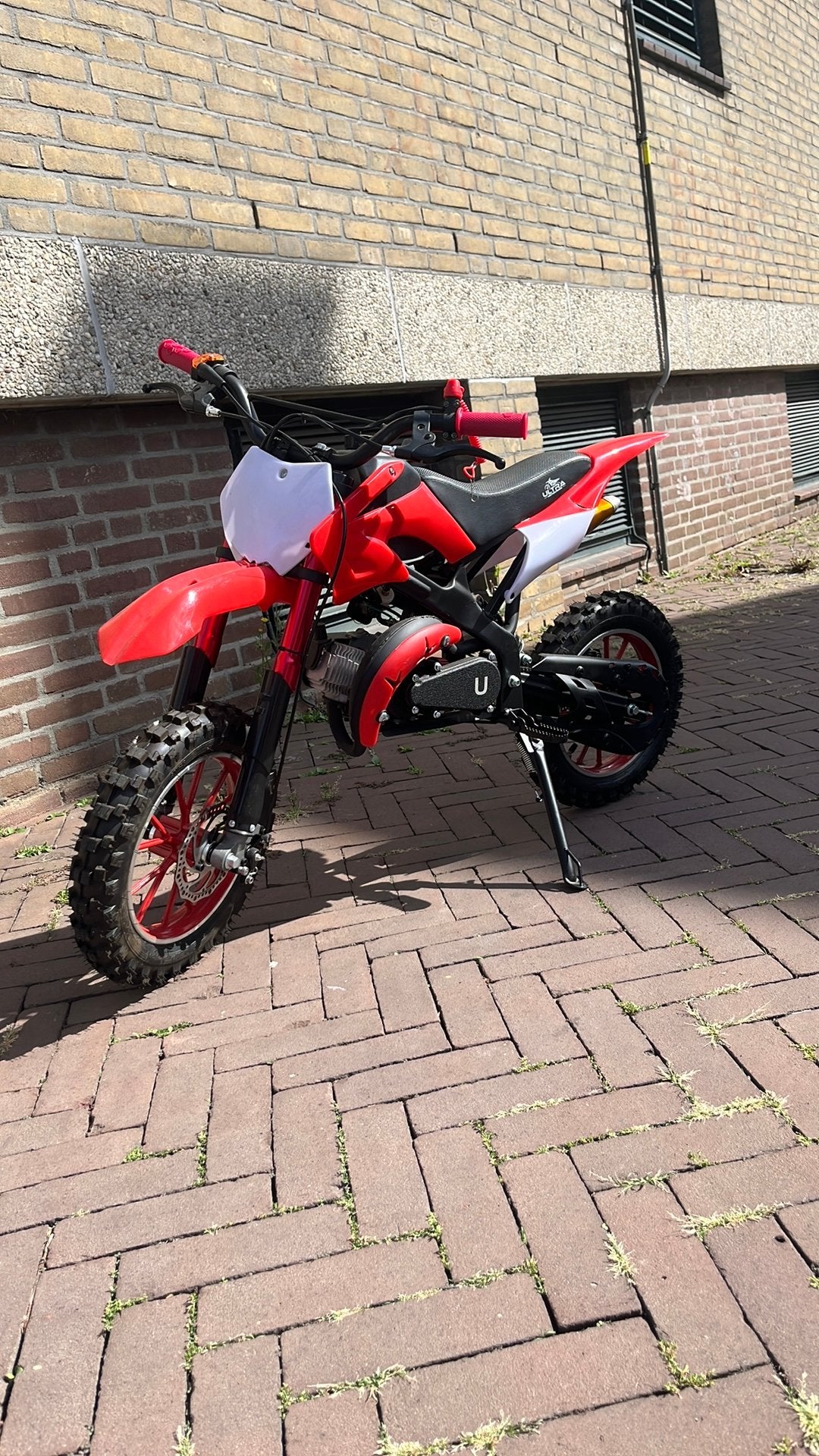 Pitbike, Fietsen en Brommers, Minibikes, Midibikes en Pitbikes, Ophalen, Nieuw, 49 cc, Pitbike