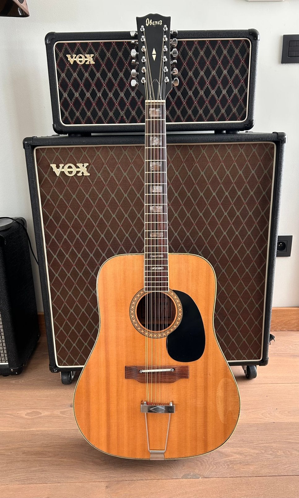 Ibanez Concord 628.12 uit 1973, Ophalen, Gebruikt, Western- of Steelstringgitaar, 12-snarig