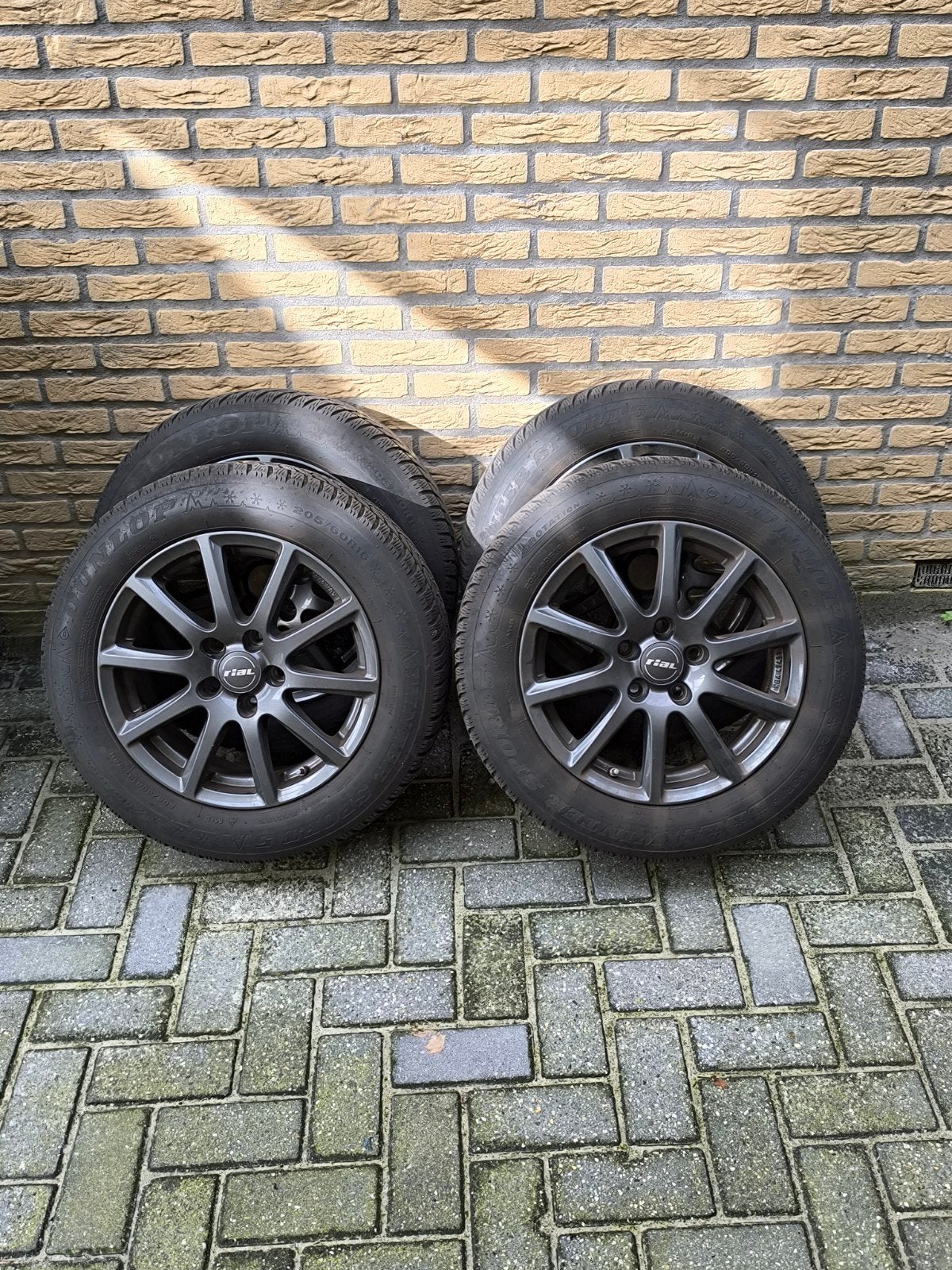 Licht metalen velgen autobanden, Ophalen, Gebruikt, 16 inch, Banden en Velgen
