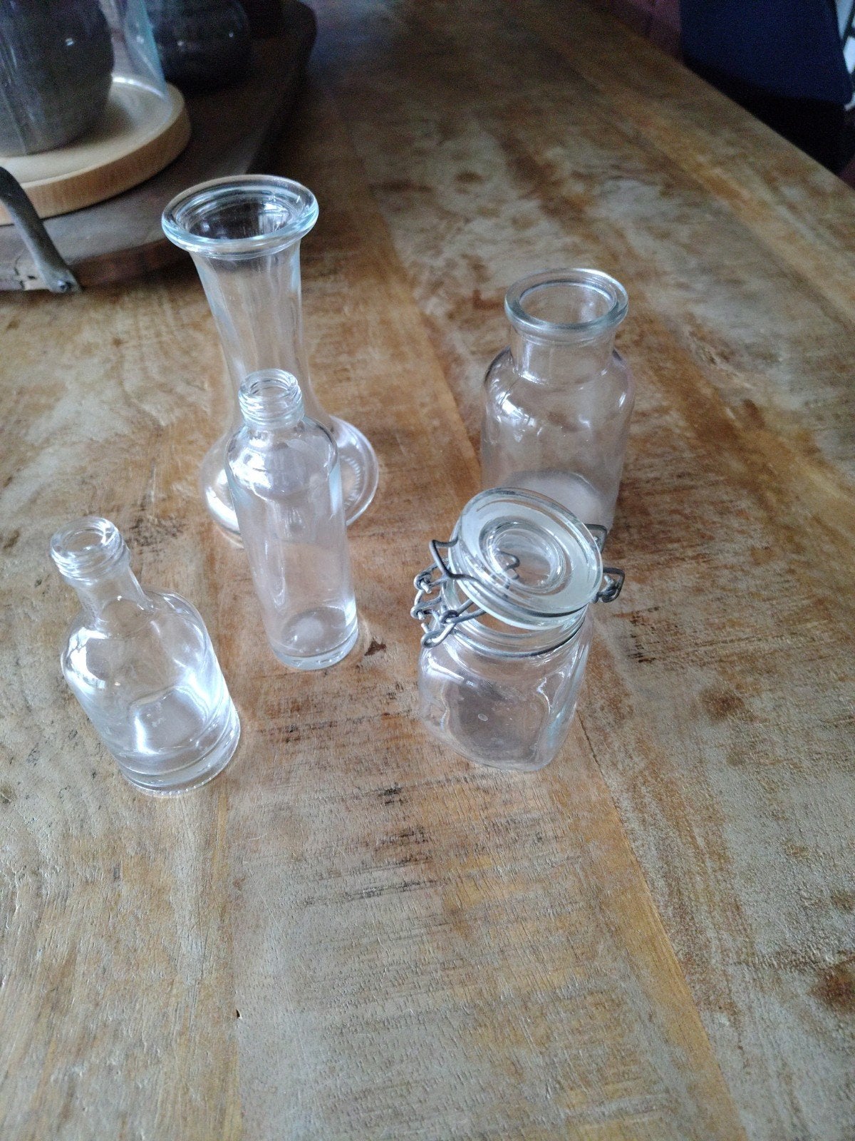 gratis kleine vaasjes, Ophalen