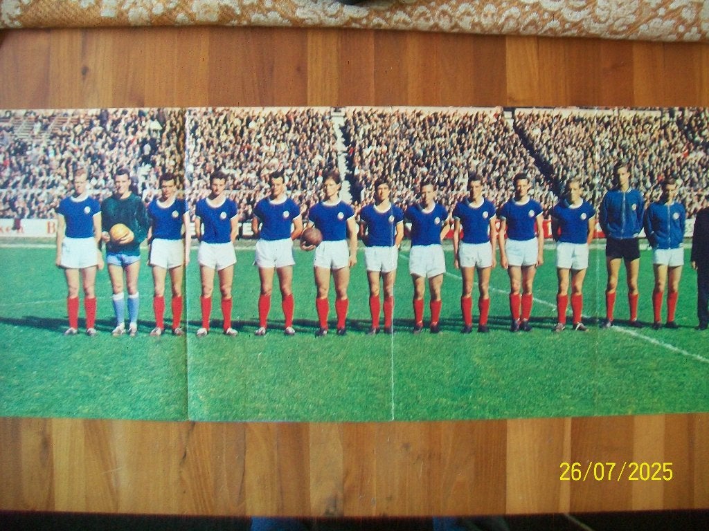 GVAV uitklapposter Revue seiz. 1964 - 1965 ( FC Groningen), Verzenden, Gebruikt, Overige binnenlandse clubs, Poster, Plaatje of Sticker