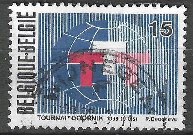 Belgie 1993 - Yvert/OBP 2517 - Tapijtweefkunst Doornik (ST), Verzenden, Gestempeld, Kunst