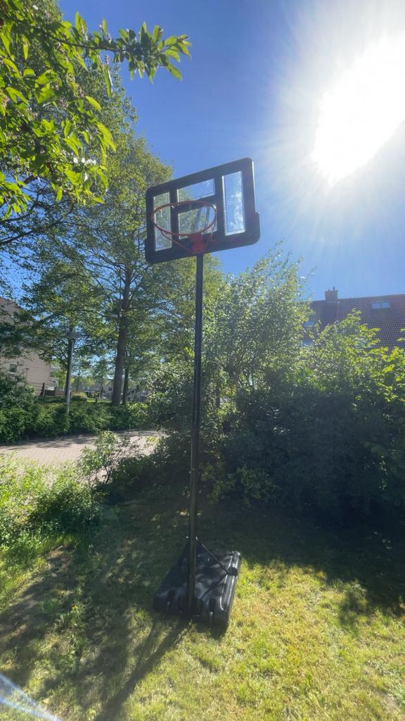 Basketbalpaal, Ophalen, Zo goed als nieuw, Ring, Bord of Paal