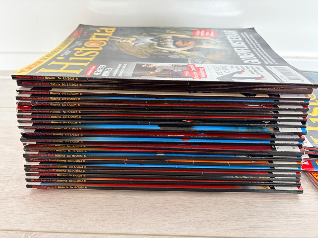 Diverse nummers tijdschrift Historia, Boeken, Ophalen, Gelezen, Wetenschap en Natuur