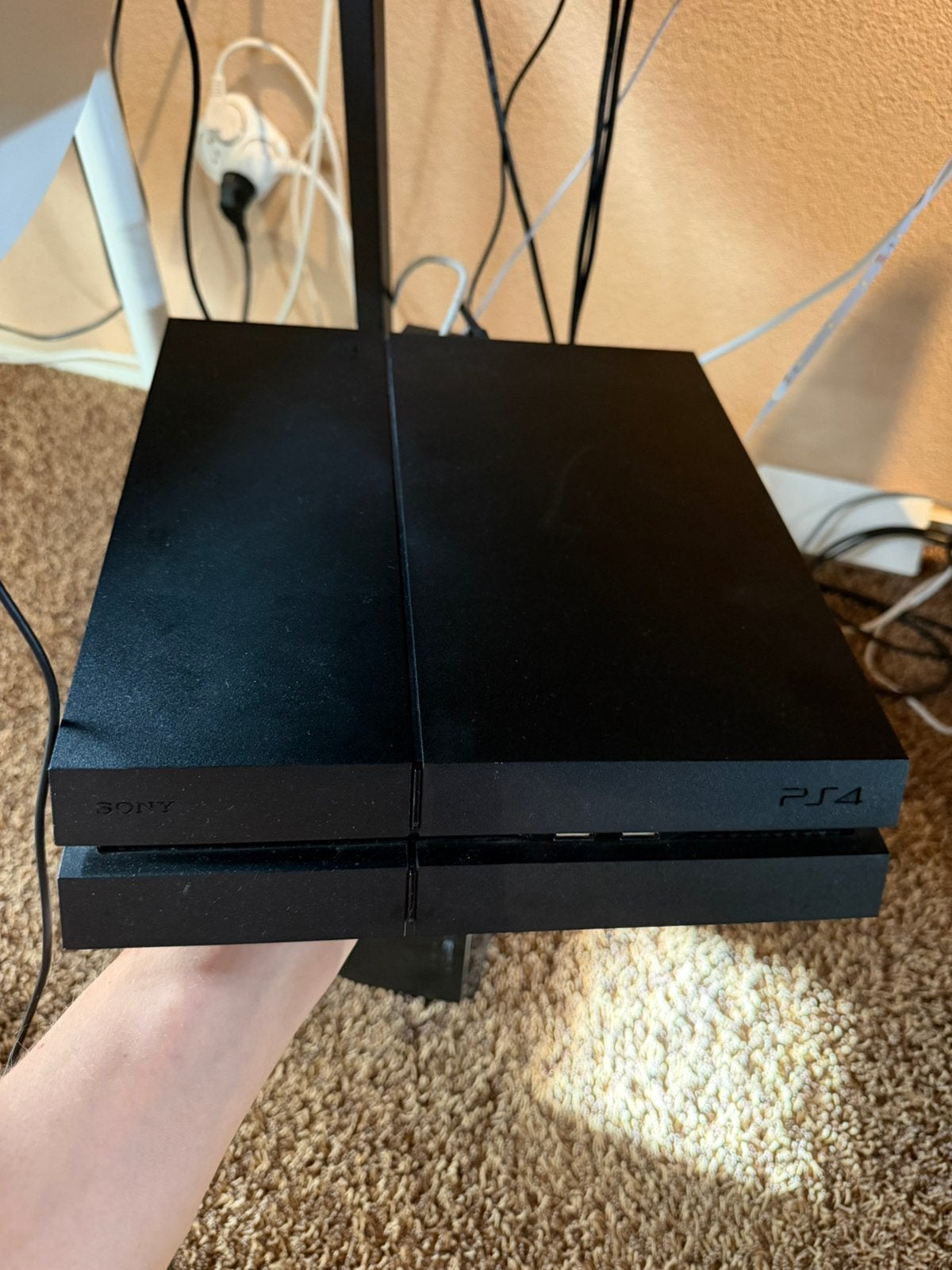 Playstation 4 met controller, headset en game, Met games, Ophalen of Verzenden, Zo goed als nieuw, Met 1 controller