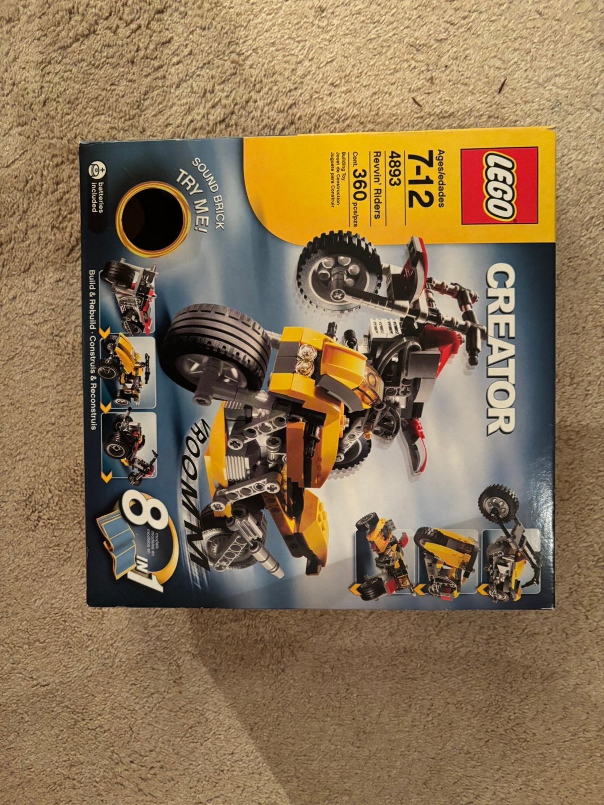 LEGO motor set, Kinderen en Baby's, Speelgoed | Duplo en Lego, Ophalen, Gebruikt, Lego, Inclusief doos