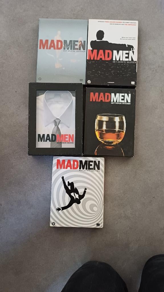 Mad Men Boxset (Seizoen 1-5), Gebruikt, Boxset, Drama, Ophalen of Verzenden