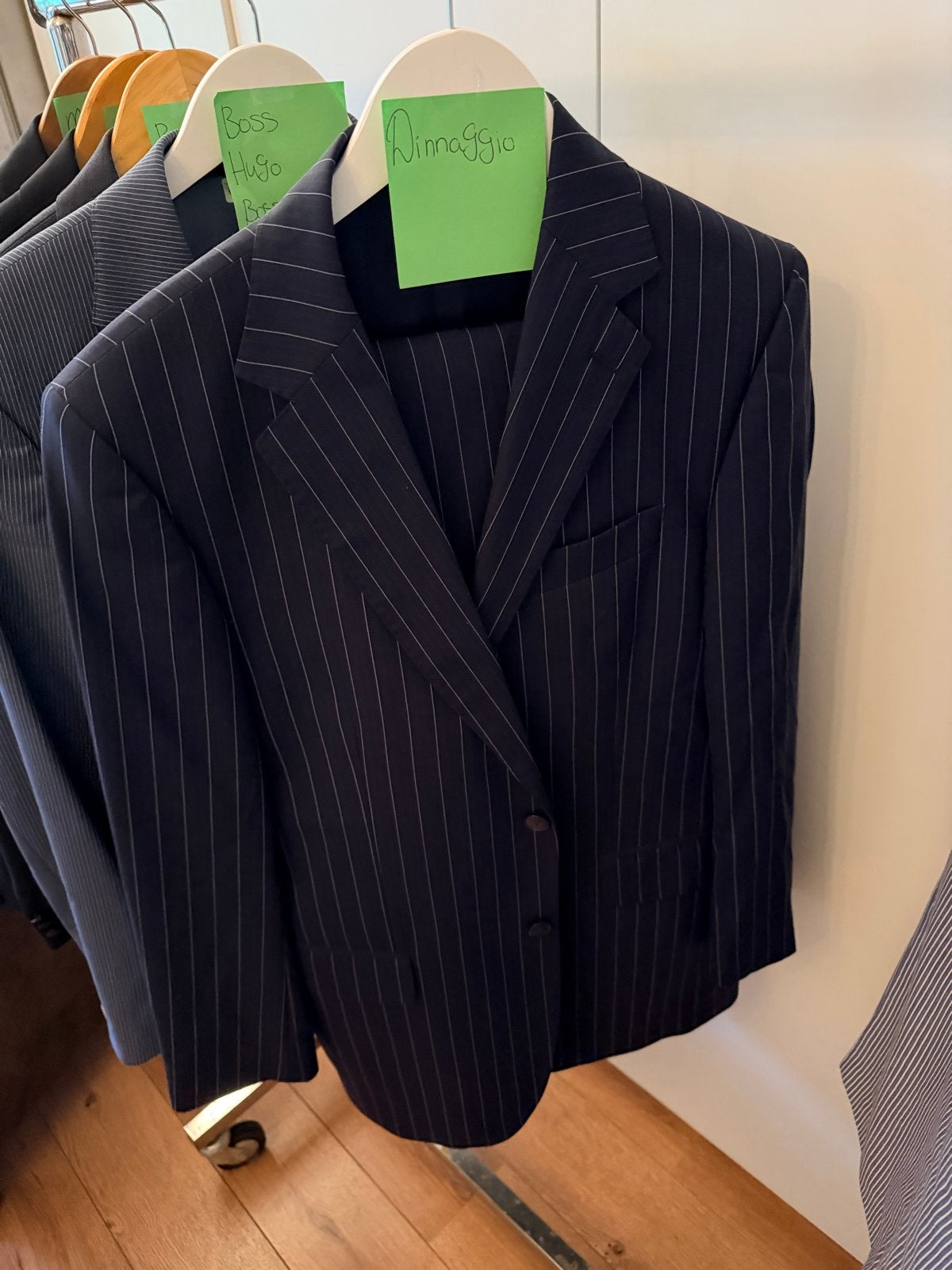 Pak - Hugo Boss & diversen, Kleding | Heren, Kostuums en Colberts, Ophalen, Gedragen, Overige maten, Zwart