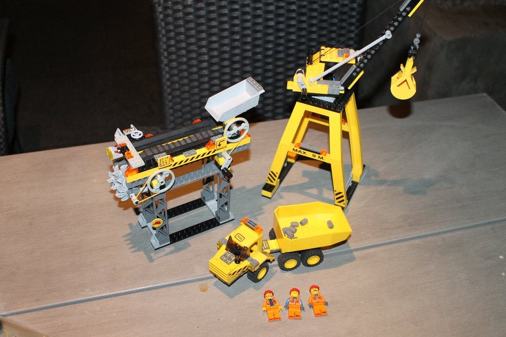 lego city bouwplaats 7243, Kinderen en Baby's, Speelgoed | Duplo en Lego, City, Lego, Ophalen of Verzenden, Zo goed als nieuw