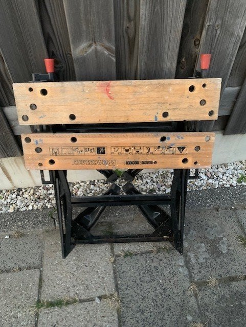workmate, Ophalen of Verzenden, Gebruikt, Minder dan 70 cm, Inklapbaar