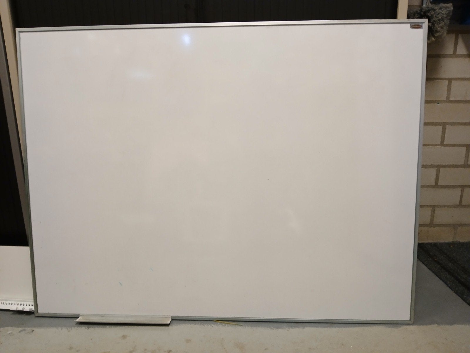 Degelijk whiteboard 90x120 cm, Ophalen, Gebruikt, Whiteboard