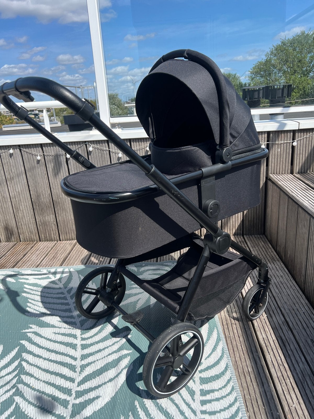 Prenatal kinderwagen met adapters, Kinderen en Baby's, Kinderwagens en Combinaties, Gebruikt, Ophalen of Verzenden, Met reiswieg