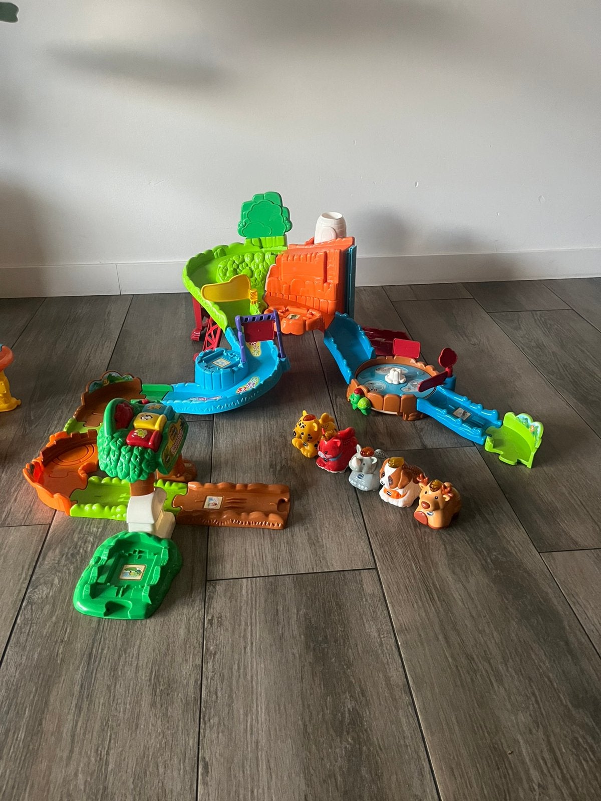 Vtech zoef zoef dierentuin incl zoef zoef dieren, Ophalen, Zo goed als nieuw, 2 tot 4 jaar
