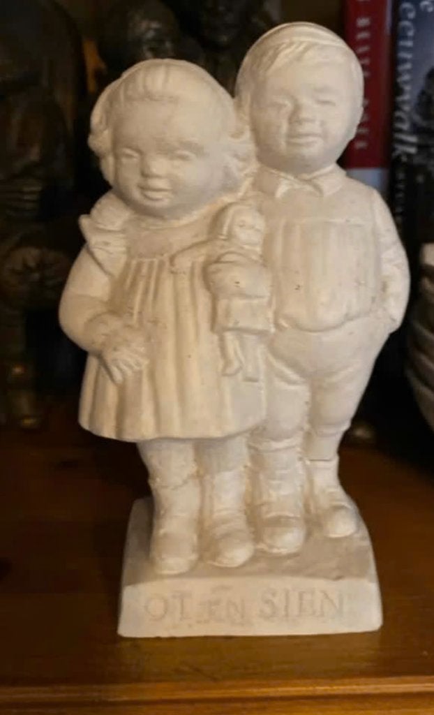 vintage beeldje van Ot en Sien, Verzamelen, Ophalen of Verzenden, Zo goed als nieuw, Mens