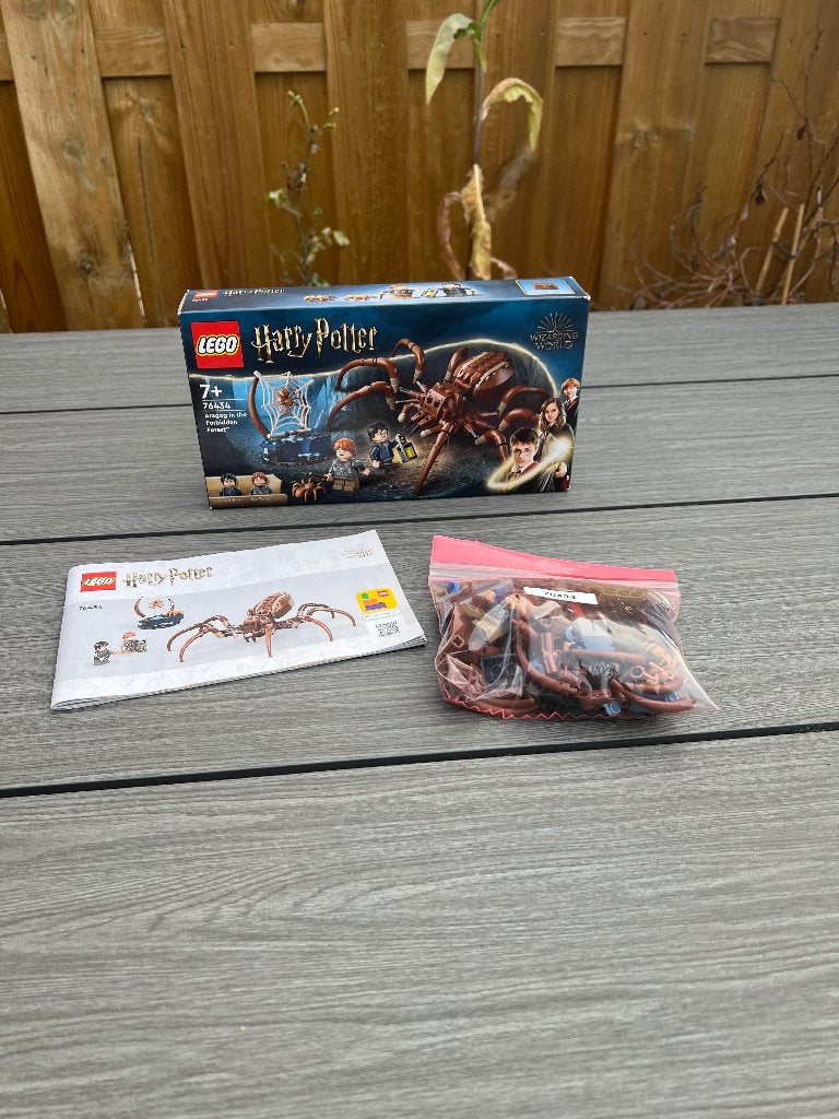 LEGO 76434 Aragog In The Forbidden Forest, Lego, Harry Potter, Ophalen of Verzenden, Zo goed als nieuw