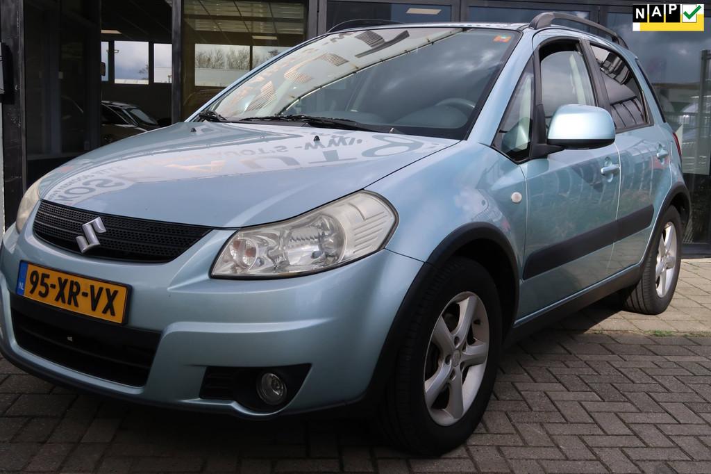 Suzuki SX4 1.6 Shogun *Rijklaarprijs *Trekhaak *NAP, Gebruikt, Zwart, 4 cilinders, 49 €/maand