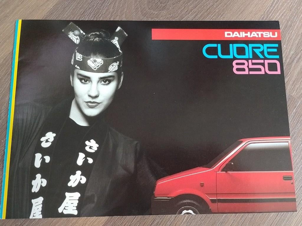 Daihatsu Cuore 850 autofolder, Ophalen of Verzenden, Nieuw, Overige merken