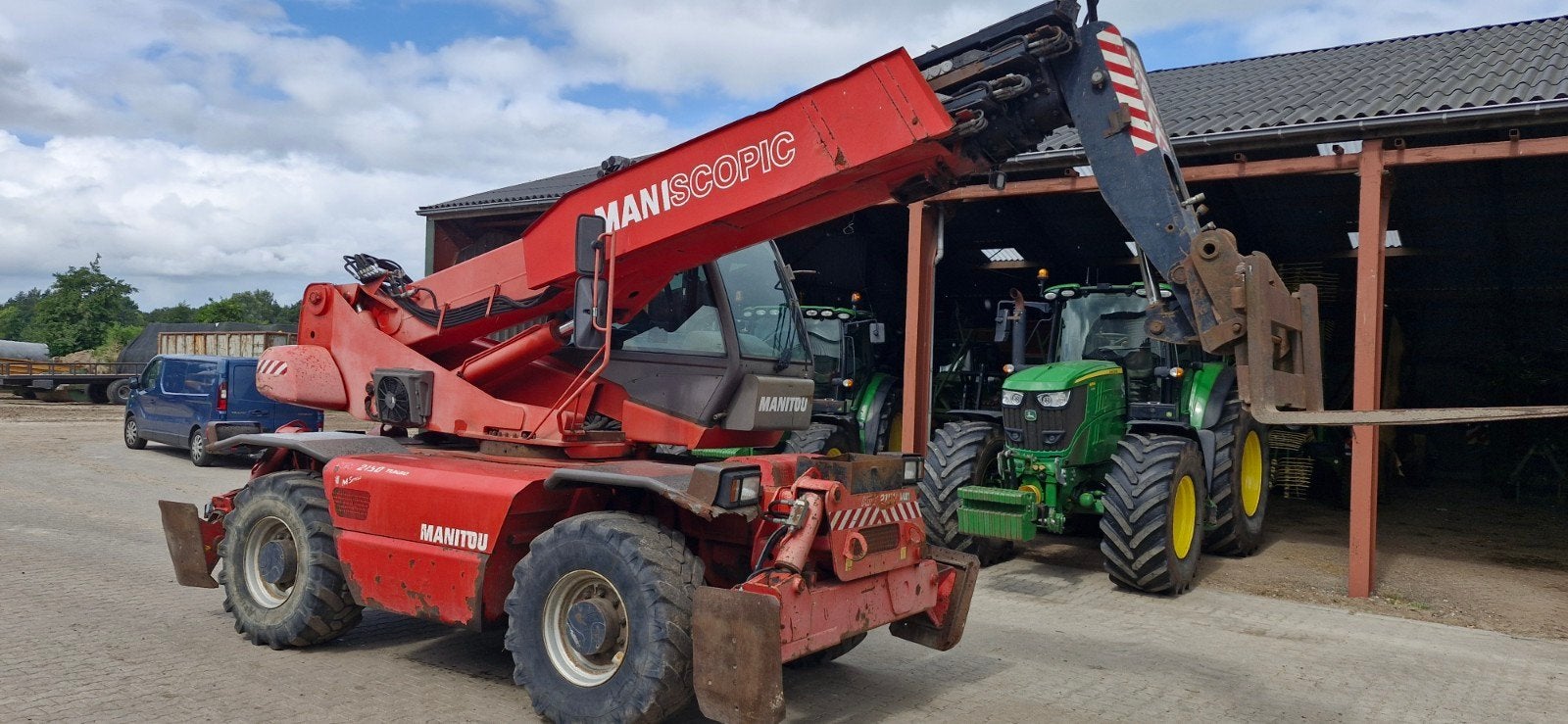 Manitou MRT 2150 Verreiker, Ophalen, Verreiker