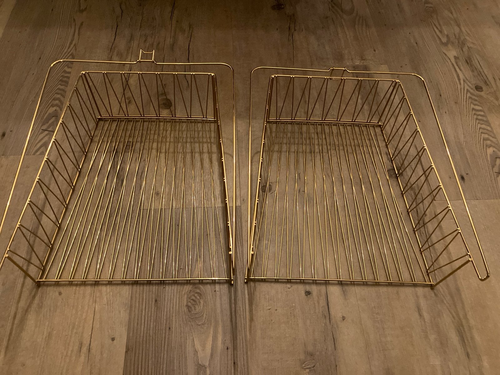 2x Gouden Kallax Inzetmand, Ophalen, Zo goed als nieuw