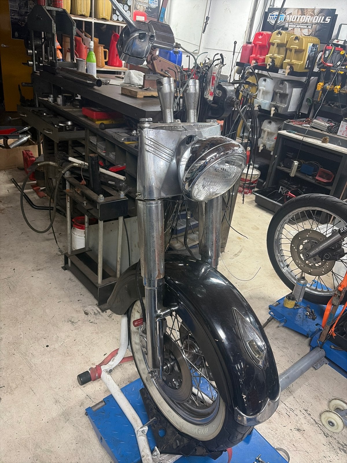 Harley-Davidson Hydra Glide - voorvork, Motoren, Ophalen of Verzenden