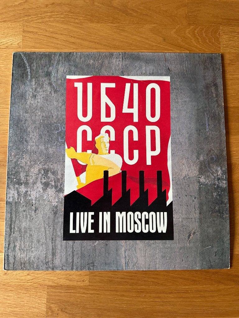LP UB 40 - Live in Moscow (Griekse persing!), Ophalen, Zo goed als nieuw, 12 inch, LP