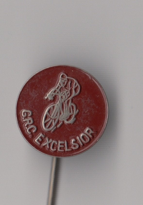 Wielrennen GRC Excelsior speldje, Gebruikt, Niet vindbaar, Niet vindbaar, Speldje of Pin