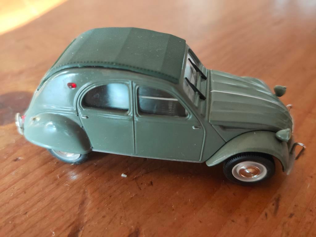 Citroën 2CV AZAM 1:43 Norev nr58, Hobby en Vrije tijd, Modelauto's | 1:43, Ophalen of Verzenden, Gebruikt, Auto, Norev
