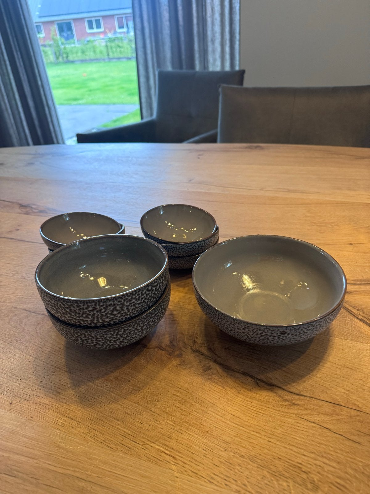 Herman den Blijker servies schaaltjes - 9 stuks, Huis en Inrichting, Keramiek, Ophalen of Verzenden, Zo goed als nieuw, Kom(men)