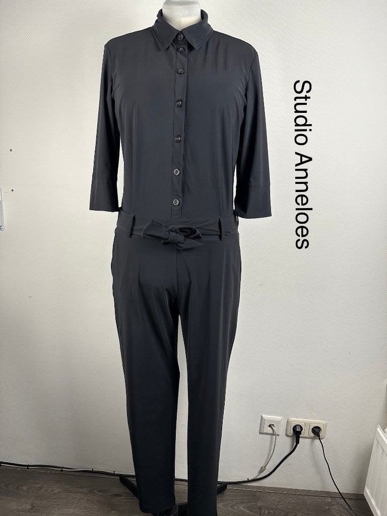 Studio Anneloes Jumpsuit  (mt: 42) 21,5/9554, Studio Anneloes, Zwart, Studio Anneloes, Maat 42/44 (L)