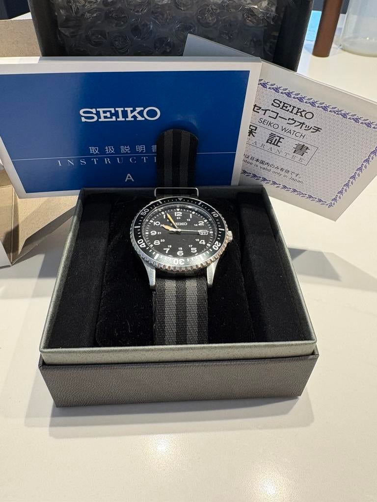 Seiko Nano Universe duikhorloge, Ophalen of Verzenden, Zo goed als nieuw, Staal, Seiko